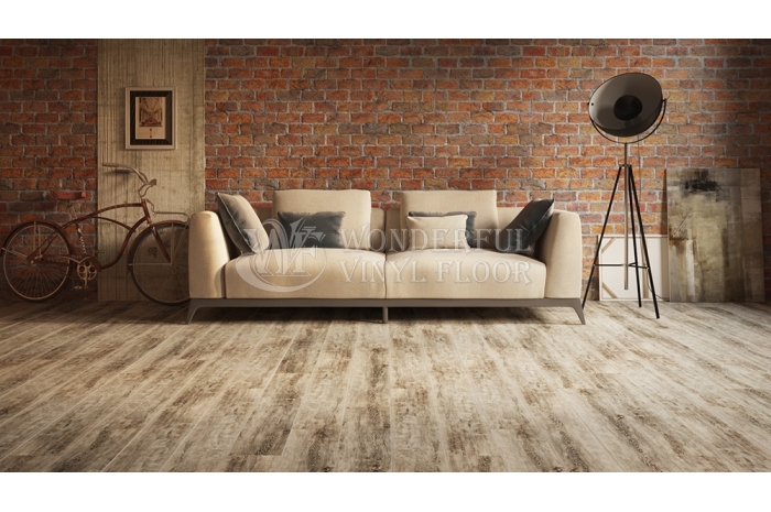 Виниловые полы Wonderful Vinyl Floor Natural Relief DE1435 Серая Гавань