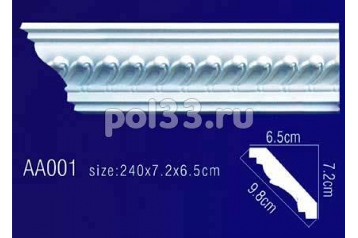Лепной декор Perfect Карниз AA001