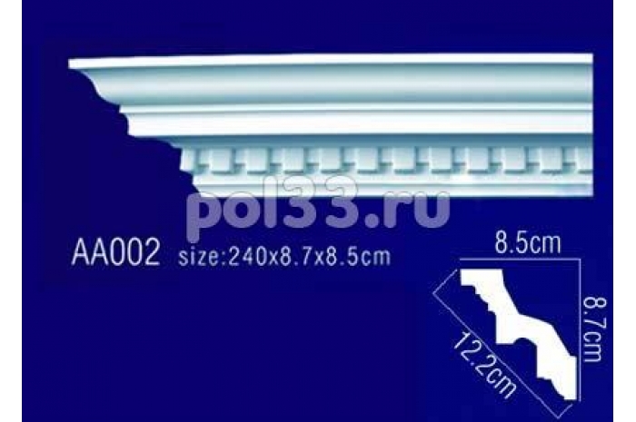 Лепной декор Perfect Карниз AA002 (гибкий)