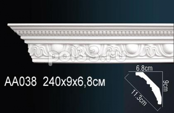 Лепной декор Perfect Карниз AA038