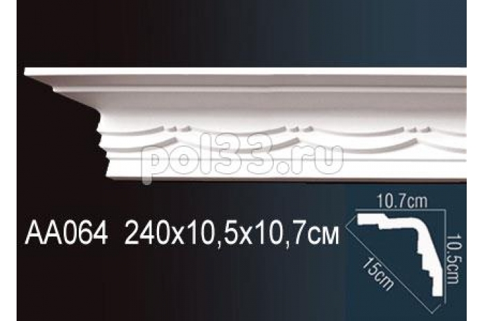 Лепной декор Perfect Карниз AA064