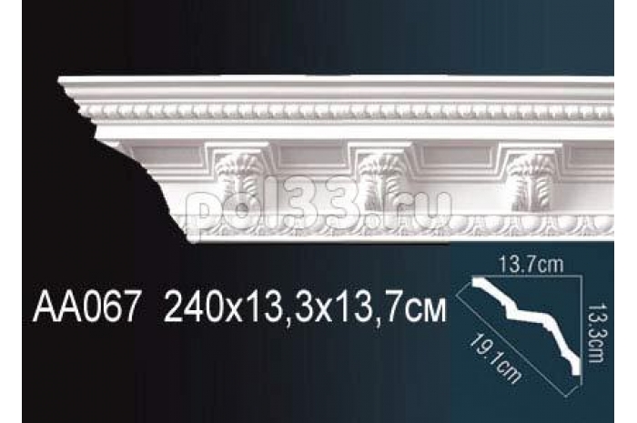 Лепной декор Perfect Карниз AA067