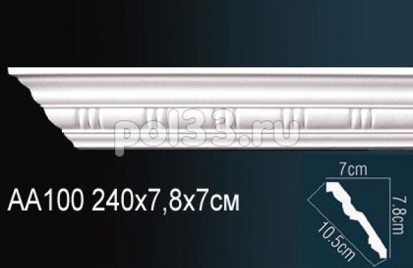 Лепной декор Perfect Карниз AA100 (гибкий)