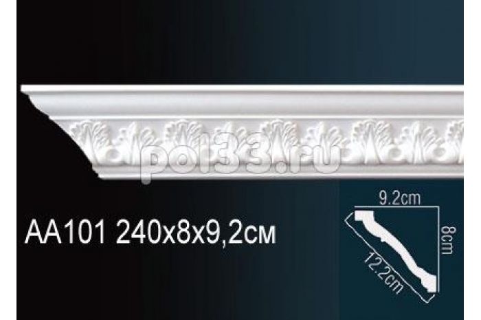 Лепной декор Perfect Карниз AA101 (гибкий)