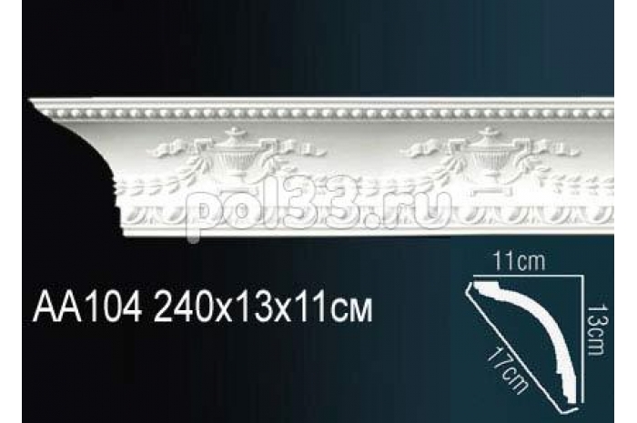 Лепной декор Perfect Карниз AA104