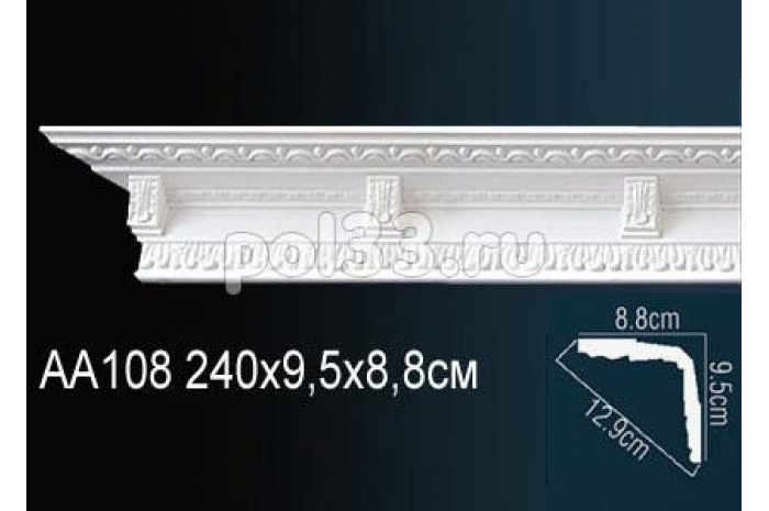 Лепной декор Perfect Карниз AA108