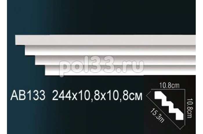 Лепной декор Perfect Карниз AB133