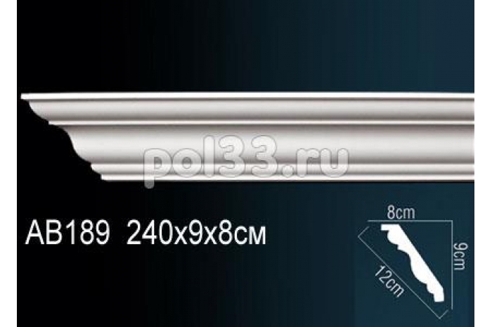 Лепной декор Perfect Карниз AB189