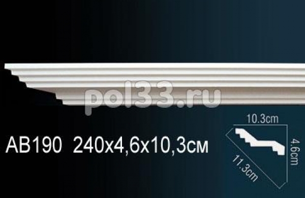 Лепной декор Perfect Карниз AB190