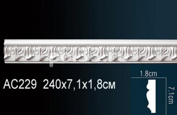 Лепной декор Perfect Молдинг AC229 (гибкий)
