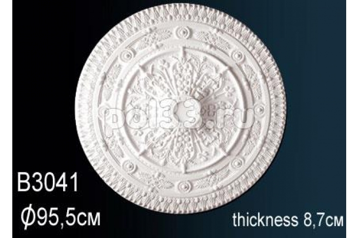 Лепной декор Perfect Розетка B3041